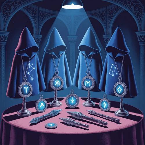 collection-of-magical-amulet